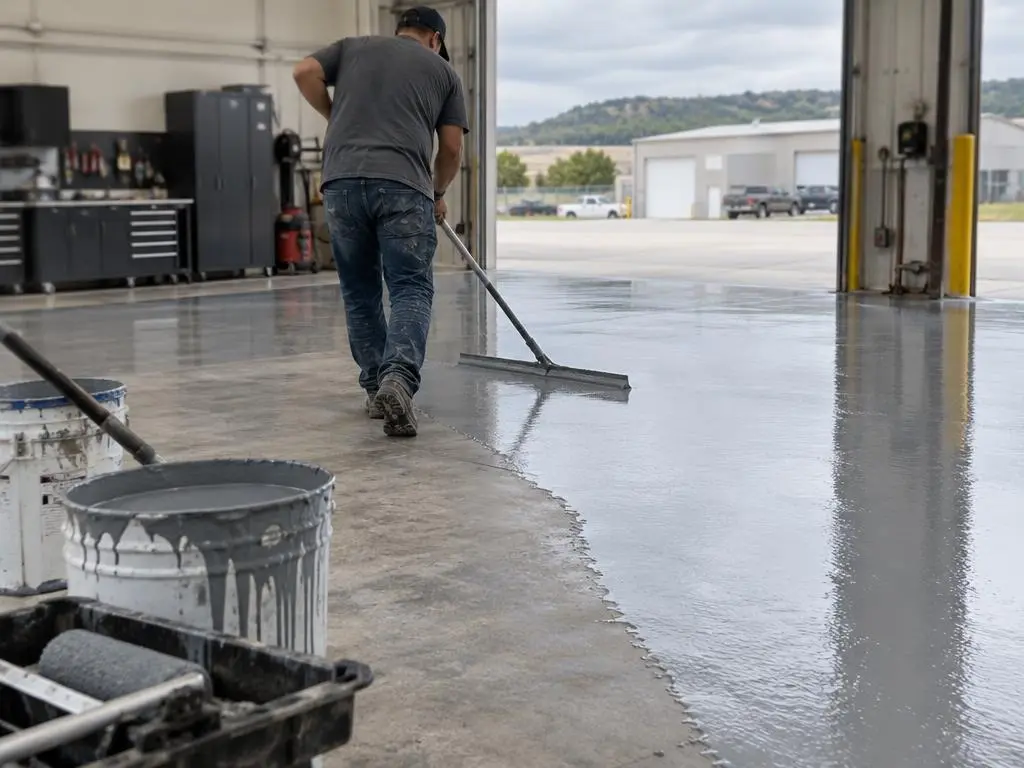 Commercial & Shop Epoxy in San Antonio, TX