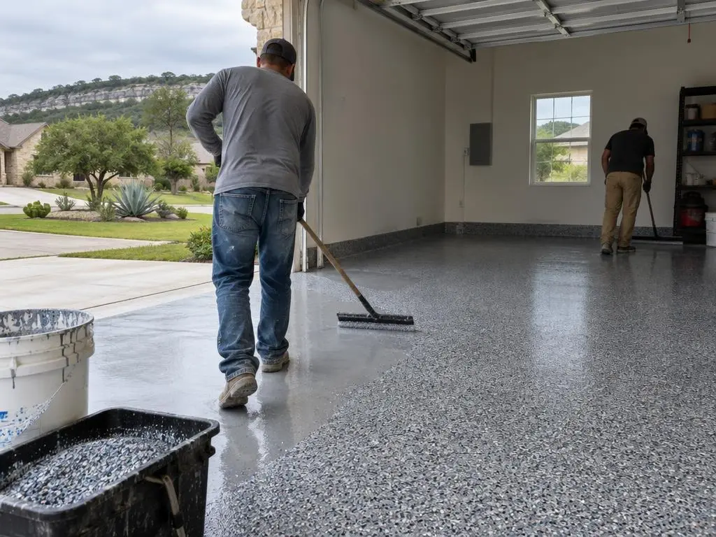 Flake Epoxy Floors in San Antonio, TX