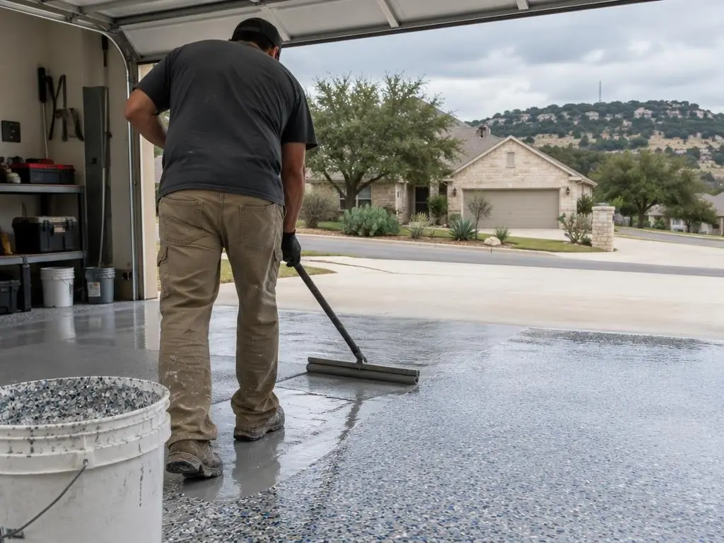 Garage Floor Coatings in San Antonio, TX
