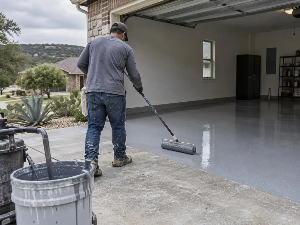 Polyaspartic Floor Coating in San Antonio, TX